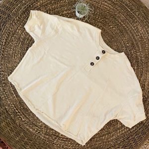 Madewell cotton crop tee